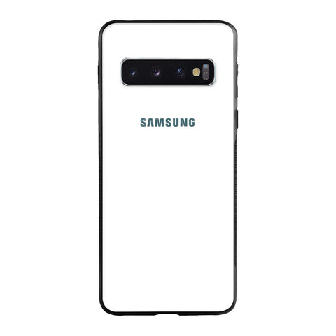 Arctic White Glossy Case for Samsung Galaxy S10 Plus