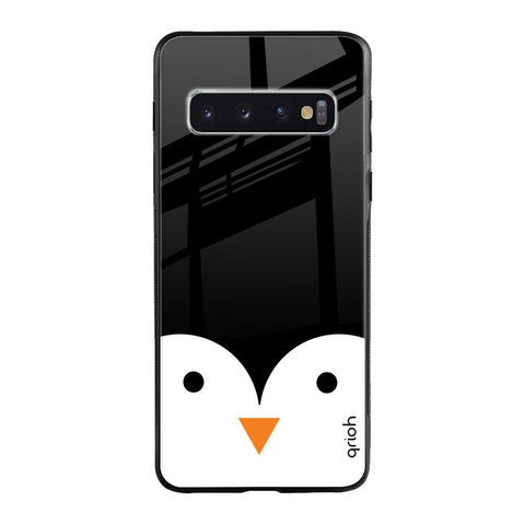 Cute Penguin Glossy Case for Samsung Galaxy S10 Plus