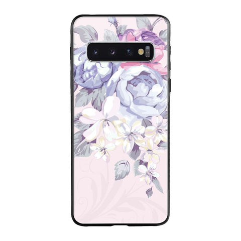 Elegant Floral Glossy case for Samsung Galaxy S10 Plus