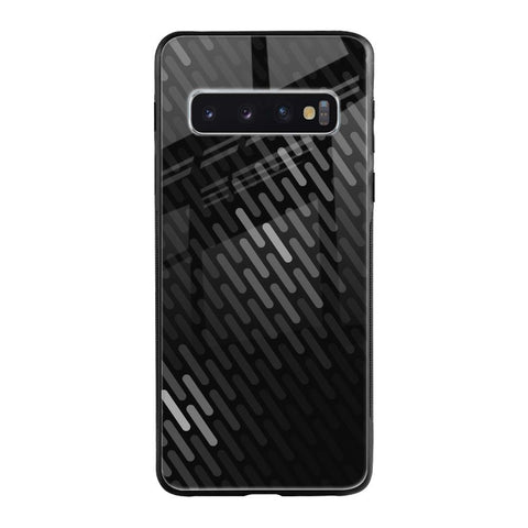 Dark Abstract Pattern Glossy Case For Samsung Galaxy S10 Plus