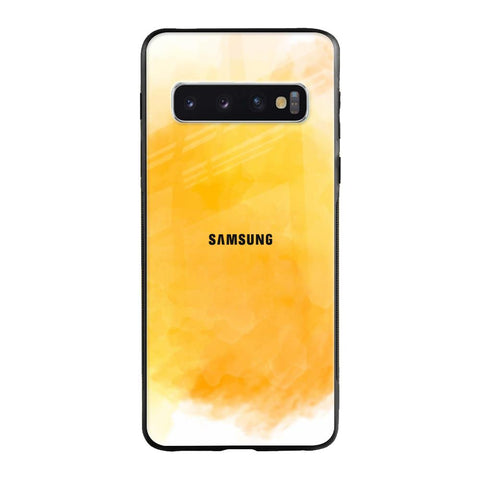 Rustic Orange Glossy Case for Samsung Galaxy S10 Plus