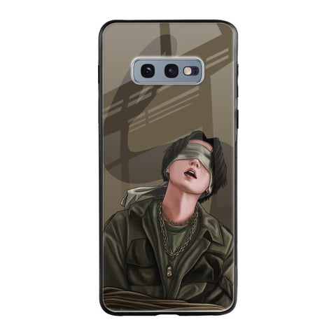 Blind Fold Glossy Case for Samsung Galaxy S10E