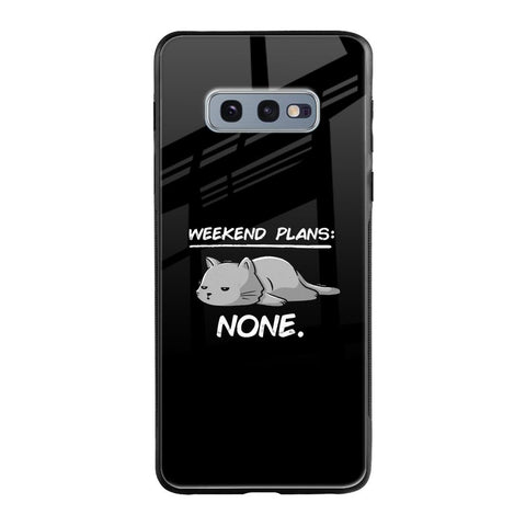 Weekend Plans Glossy Case for Samsung Galaxy S10E