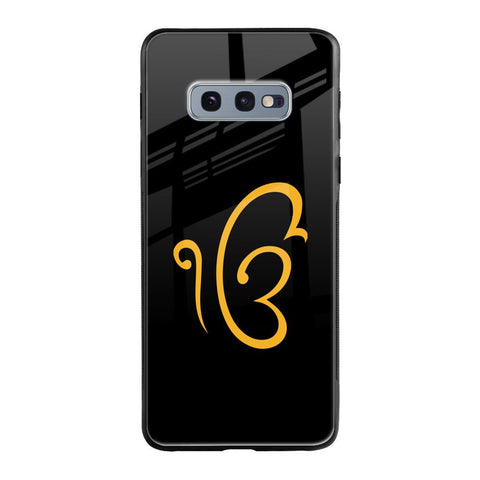 Luxury Fashion Initial Glossy Case for Samsung Galaxy S10E