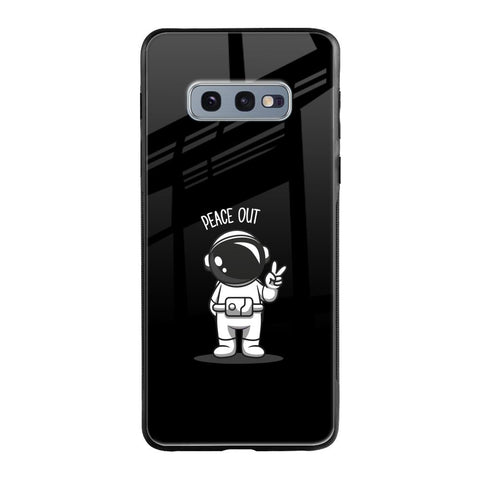 Peace Out Astro Glossy Case for Samsung Galaxy S10E