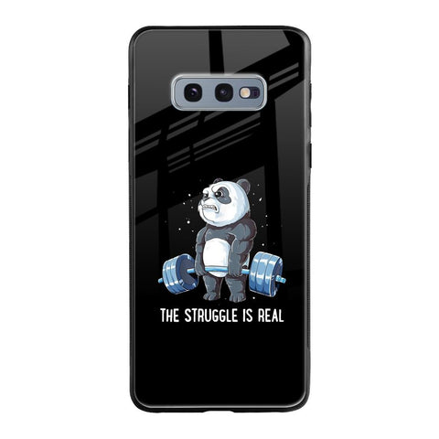 Real Struggle Glossy Case for Samsung Galaxy S10E