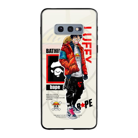 Bape Luffy Glossy Case for Samsung Galaxy S10E