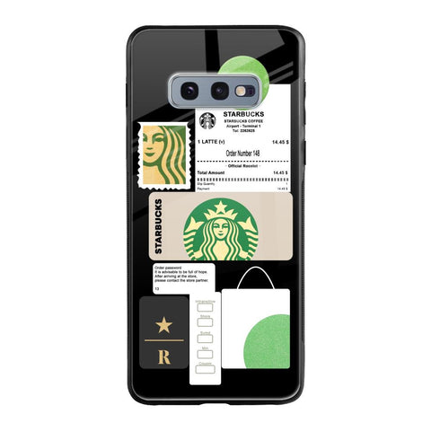 Coffee Latte Glossy Case for Samsung Galaxy S10E