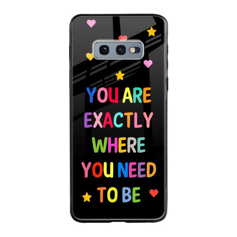 Magical Words Glossy Case for Samsung Galaxy S10E