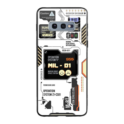 Tech Display Glossy Case for Samsung Galaxy S10E