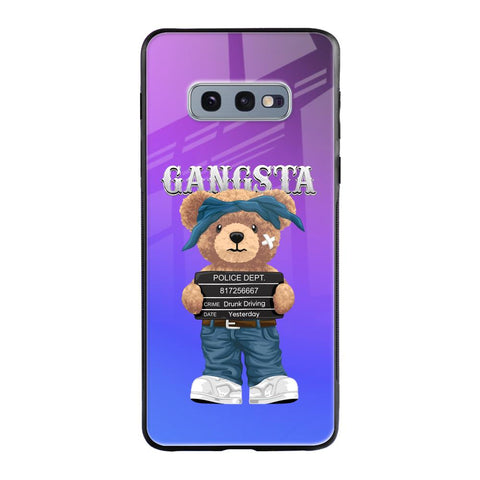Gangsta Bear Glossy Case for Samsung Galaxy S10E