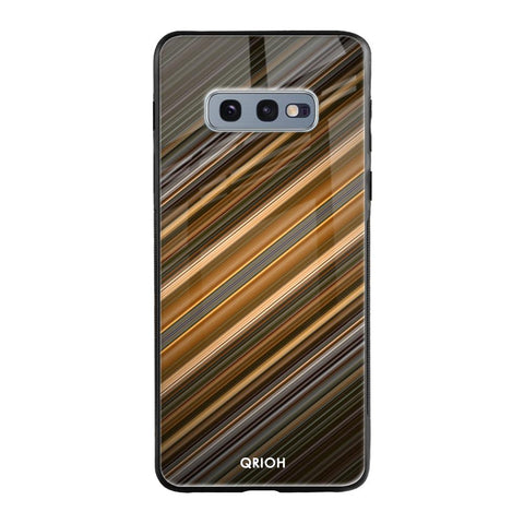 Diagonal Slash Pattern Glossy Case for Samsung Galaxy S10E