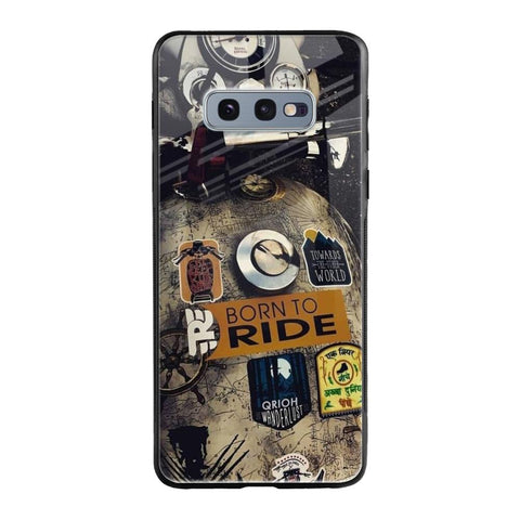 Ride Mode On Glossy Case for Samsung Galaxy S10E