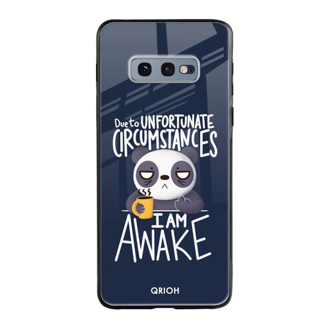Struggling Panda Glossy Case for Samsung Galaxy S10E