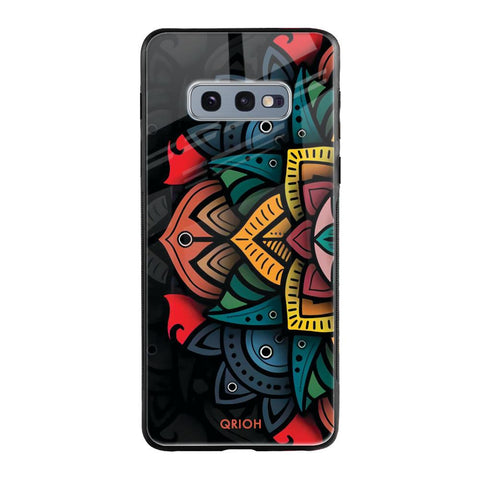 Retro Gorgeous Flower Glossy Case for Samsung Galaxy S10E