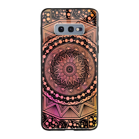 Floral Mandala Glossy Case for Samsung Galaxy S10E
