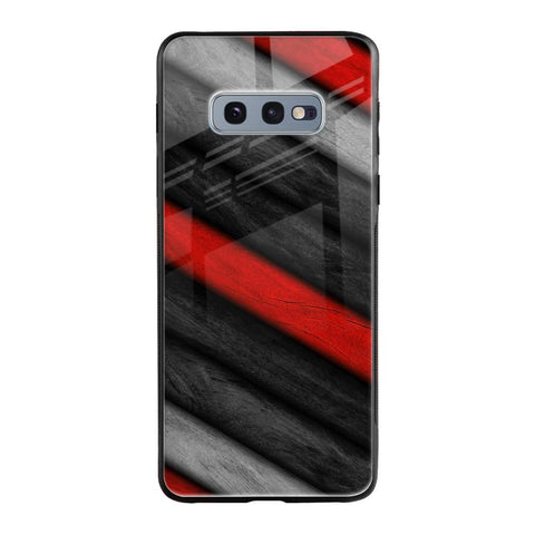 Soft Wooden Texture Glossy Case for Samsung Galaxy S10E