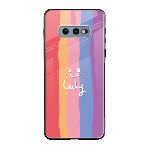 Lucky Abstract Glossy Case for Samsung Galaxy S10E