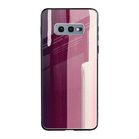 Brush Stroke Art Glossy Case for Samsung Galaxy S10E