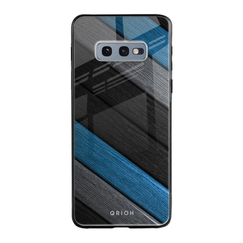 Multicolor Wooden Effect Glossy Case for Samsung Galaxy S10E