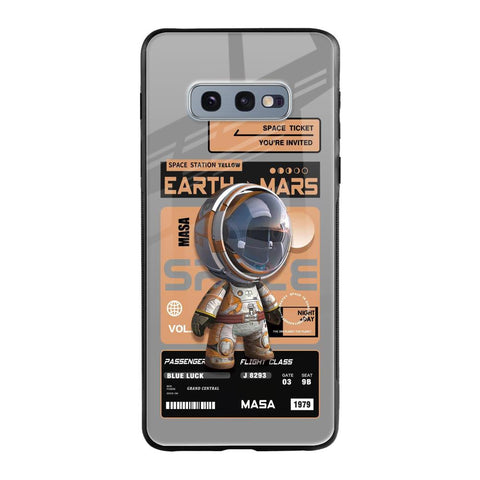 Space Ticket Glossy Case for Samsung Galaxy S10E