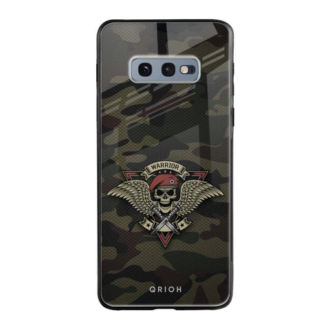 Army Warrior Glossy Case for Samsung Galaxy S10E