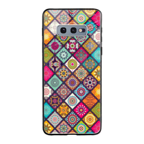 Multicolor Mandala Glossy Case for Samsung Galaxy S10E