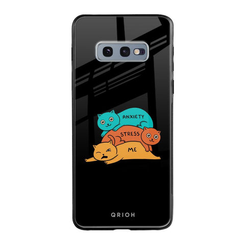 Anxiety Stress Glossy Case for Samsung Galaxy S10E