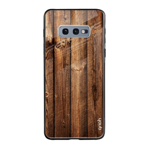 Timber Printed Glossy case for Samsung Galaxy S10e