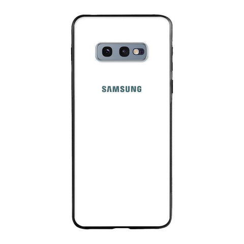Arctic White Glossy Case for Samsung Galaxy S10e