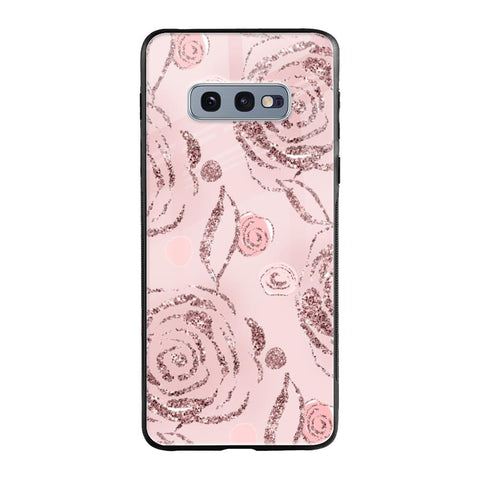 Shimmer Roses Glossy case for Samsung Galaxy S10e