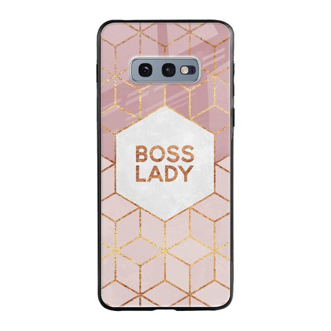 Boss Lady Glossy Case for Samsung Galaxy S10e