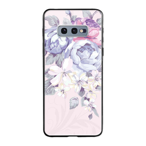 Elegant Floral Glossy case for Samsung Galaxy S10e