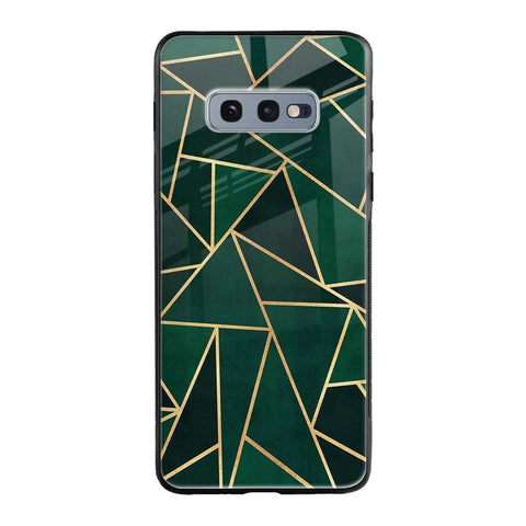 Abstract Green Glossy Case For Samsung Galaxy S10E