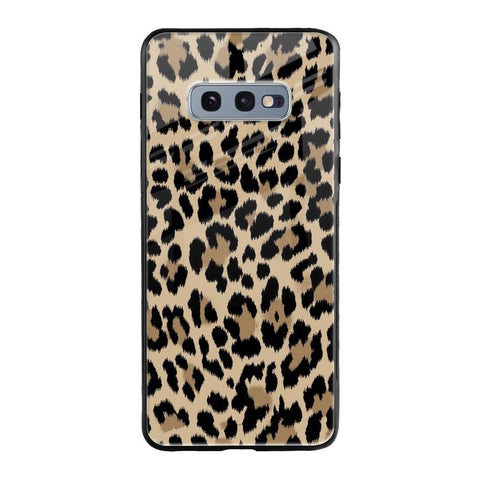 Leopard Seamless Glossy Case For Samsung Galaxy S10E