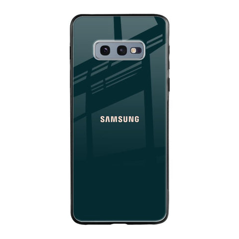 Hunter Green Glossy Case For Samsung Galaxy S10E
