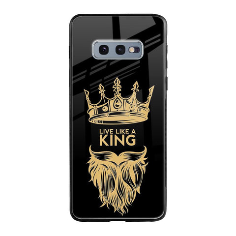 King Life Glossy Case For Samsung Galaxy S10E