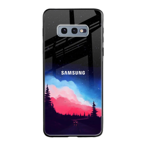 Drive In Dark Glossy Case For Samsung Galaxy S10E
