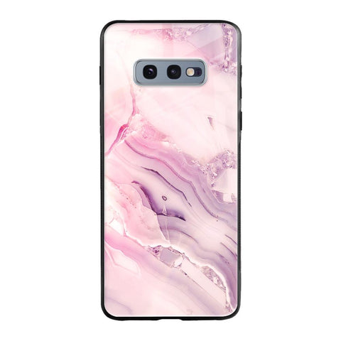 Diamond Pink Gradient Glossy Case For Samsung Galaxy S10E
