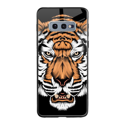 Angry Tiger Glossy Case For Samsung Galaxy S10E