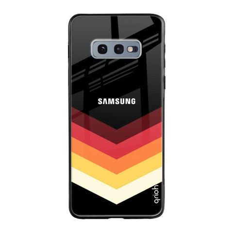 Abstract Arrow Pattern Glossy Case For Samsung Galaxy S10E