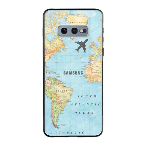 Fly Around The World Glossy Case for Samsung Galaxy S10E