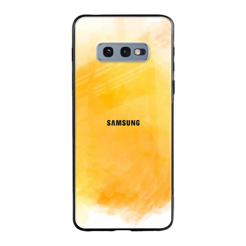 Rustic Orange Glossy Case for Samsung Galaxy S10E