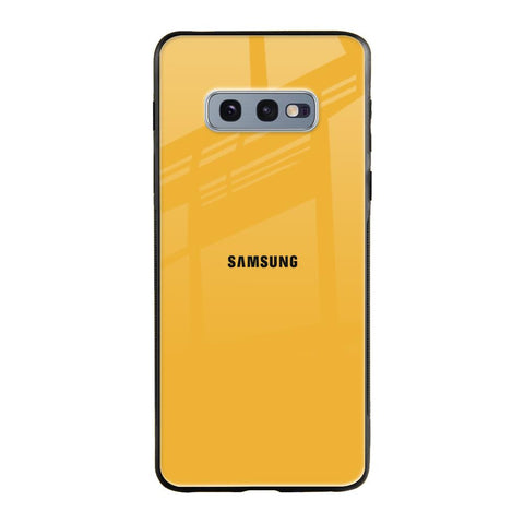 Fluorescent Yellow Glossy case for Samsung Galaxy S10E
