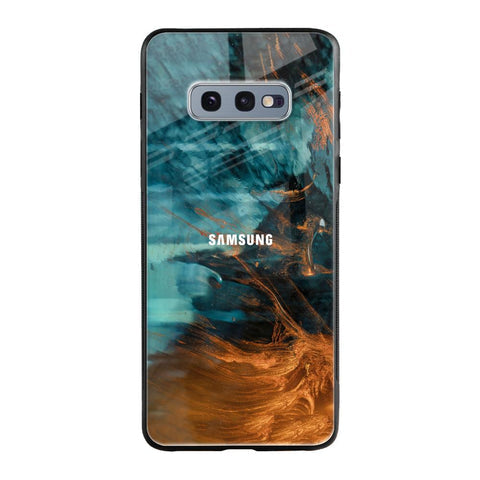 Golden Splash Glossy Case for Samsung Galaxy S10E