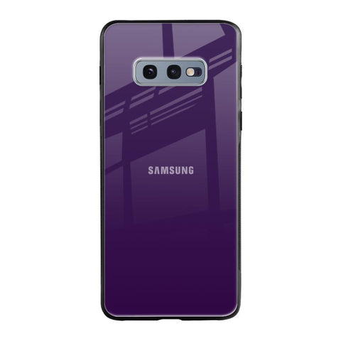 Dark Purple Glossy Case for Samsung Galaxy S10E