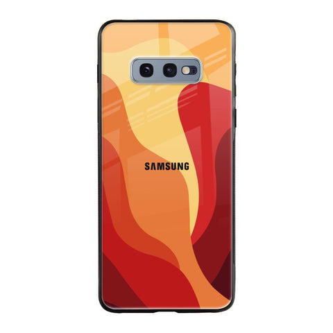 Magma Color Pattern Glossy Case for Samsung Galaxy S10E