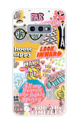 Make It Fun Soft Cover For Samsung Galaxy S10e