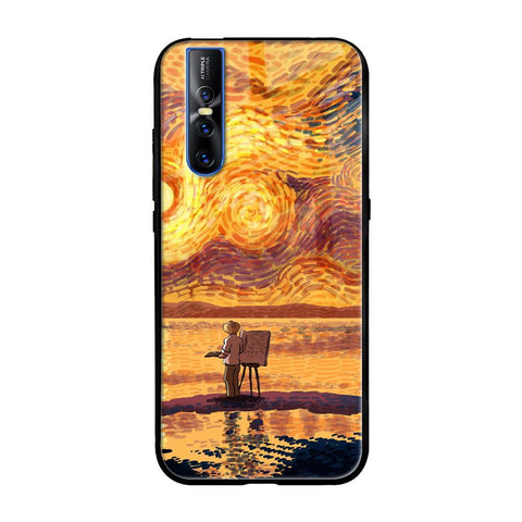 Sunset Vincent Glossy Case for Vivo V15 Pro
