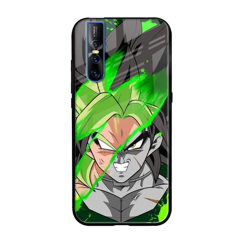 Anime Green Splash Glossy Case for Vivo V15 Pro